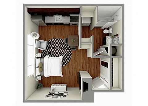 The Aspen Floor Plan at Governor's Park, Fort Collins, CO